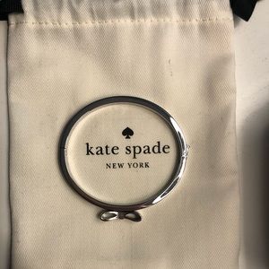 #NWOT Kate Spade Silver Bow Bracelet